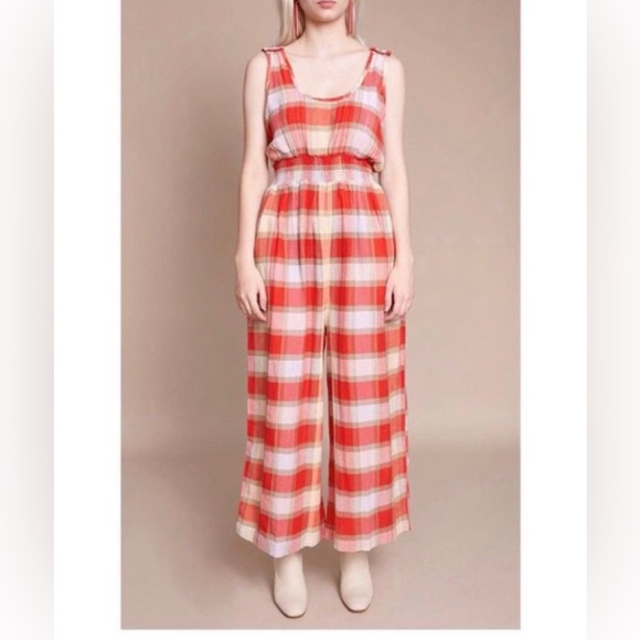 Ace & Jig Pants - Ace & Jig Ferris Onesie in Picnic